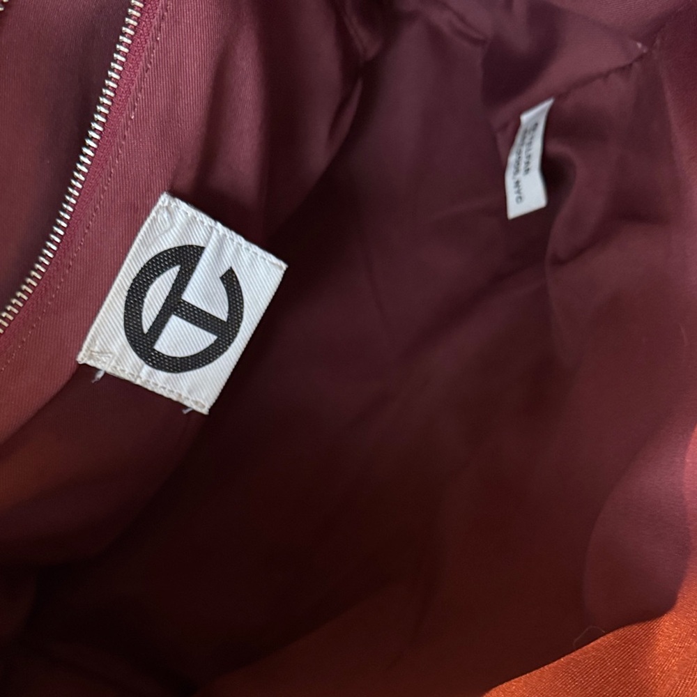 Telfar Deep Burgundy Vegan 2005 Tote Shopper - Picture 13 of 17